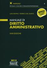 Manuale di diritto amministrativo