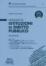 Manuale di istituzioni di diritto pubblico