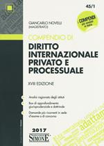 Compendio di diritto internazionale privato e processuale