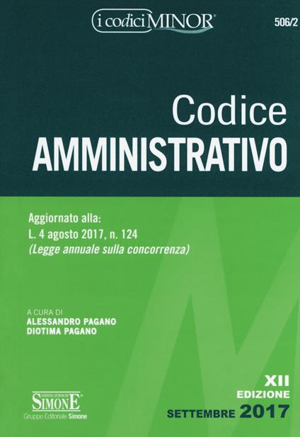 Codice amministrativo - copertina