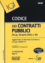 Codice dei contratti pubblici (D.Lgs. 56/2017)