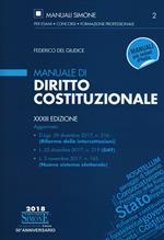 Manuale di diritto costituzionale