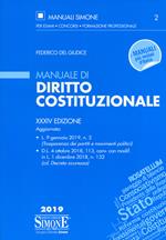 Manuale di diritto costituzionale