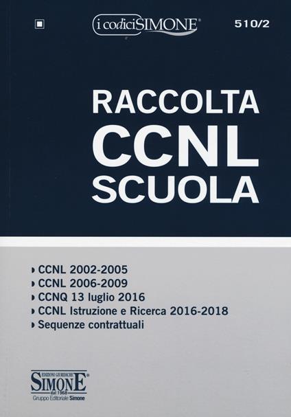 Raccolta CCNL Scuola - copertina