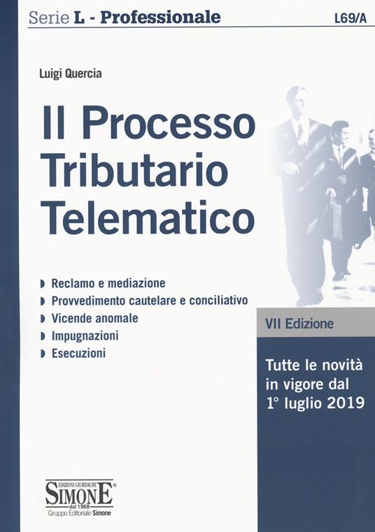 Il processo tributario telematico - Luigi Quercia - copertina