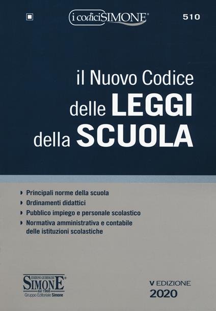 Il nuovo codice delle leggi della scuola - copertina