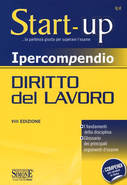 Ipercompendio diritto del lavoro - copertina