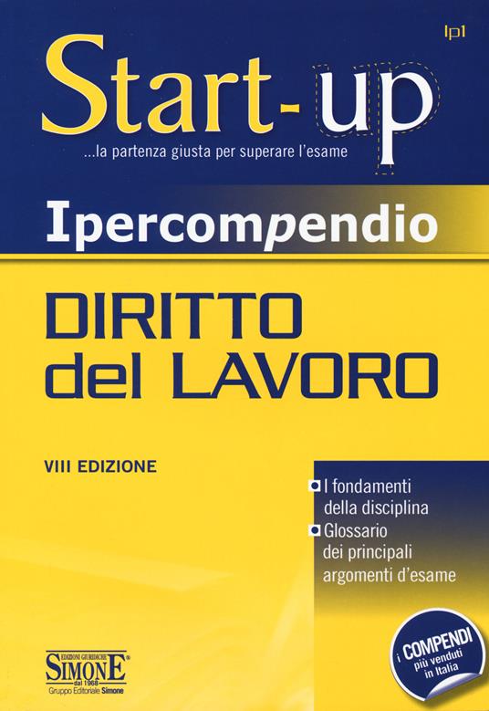 Ipercompendio diritto del lavoro - copertina