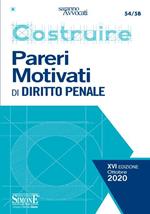 Costruire pareri motivati di diritto penale