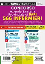 Concorso Azienda Sanitaria Provinciale di Bari 566 infermieri. Kit di preparazione. Manuale completo + Quiz svolti e commentati. Con espansione online