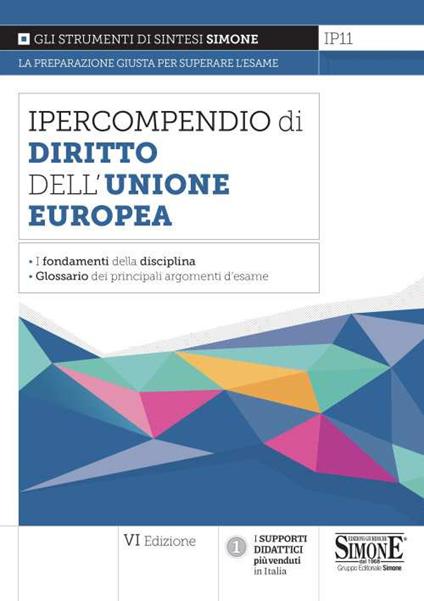 Ipercompendio diritto dell'Unione Europea - copertina