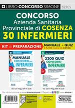 Concorso Azienda Sanitaria Provinciale di Cosenza. 30 infermieri. Kit di preparazione. Manuale + quiz. Con espansione online. Con software di simulazione