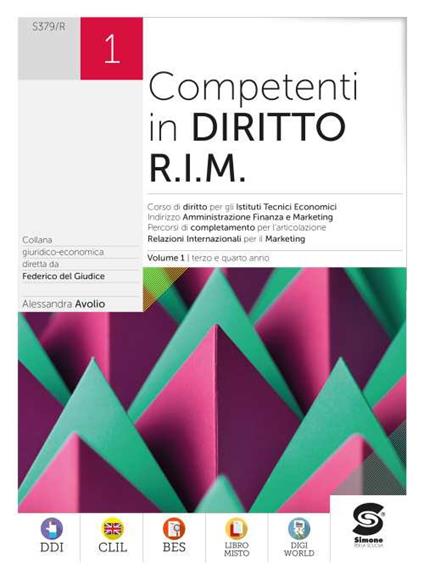  Competenti in diritto. R.I.M. Per il secondo biennio degli Istituti tecnici economici. Con e-book. Con espansione online. Vol. 1