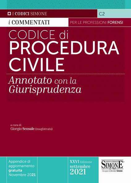 Codice di procedura civile. Annotato con la giurisprudenza - copertina