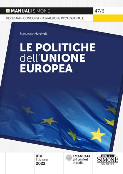 Le politiche dell'Unione Europea - Francesco Martinelli - copertina