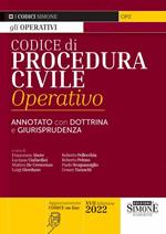 Codice di procedura civile operativo. Annotato con dottrina e giurisprudenza. Con aggiornamento online