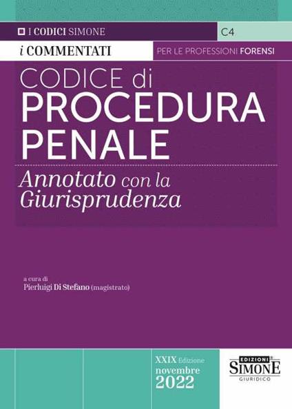 Codice di procedura penale. Annotato con la giurisprudenza - copertina