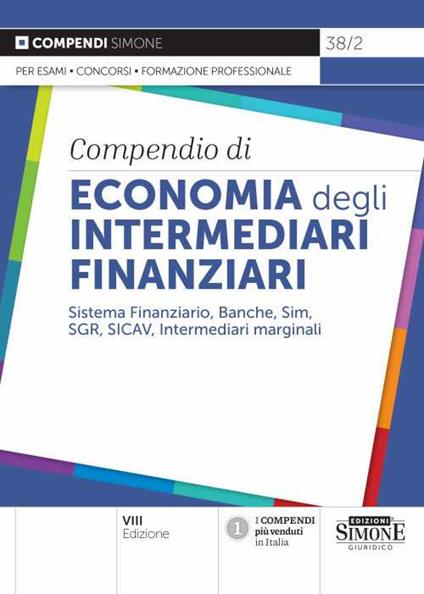 Compendio di economia degli intermediari finanziari - copertina