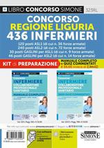 Concorso Regione Liguria. 436 infermieri. Kit di preparazione