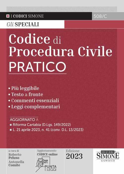 Codice di procedura civile pratico. Con aggiornamento online - copertina