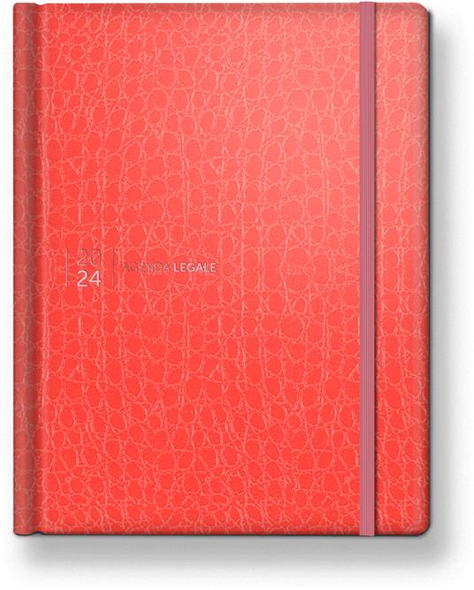 Agenda legale 2024. Ediz. coral coco - copertina