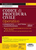 Codice di procedura civile operativo. Annotato con dottrina e giurisprudenza. Con aggiornamento online