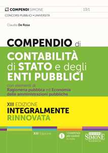 Libro Compendio di contabilità di Stato e degli enti pubblici con elementi di ragioneria pubblica ed economia delle aziende e amministrazioni pubbliche 