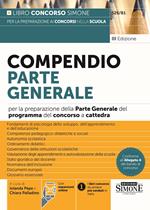 Compendio parte generale per la preparazione alla prova orale del concorso a cattedra