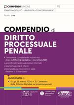 Compendio di diritto processuale penale