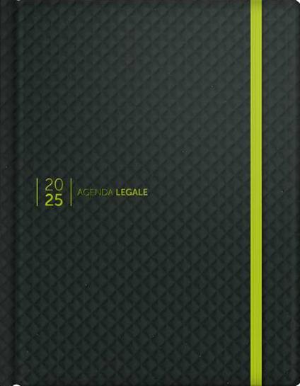 Agenda legale 2025. Ediz. neon green. Con web app Agenda Legale Pro - copertina