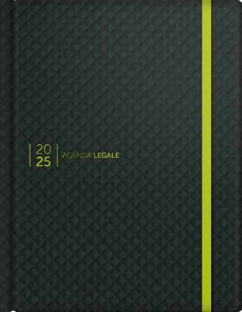 Agenda legale 2025. Ediz. neon green. Con web app Agenda Legale Pro - copertina