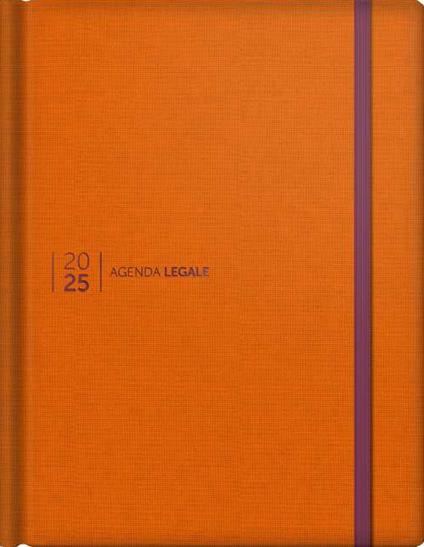 Agenda legale 2025. Ediz. mandarin orange. Con web app Agenda Legale Pro - copertina