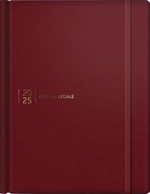 Agenda legale 2025. Ediz. cherry red. Con web app Agenda Legale Pro - copertina