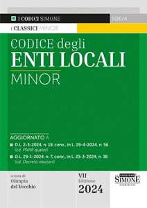 Codice degli enti locali. Ediz. minor