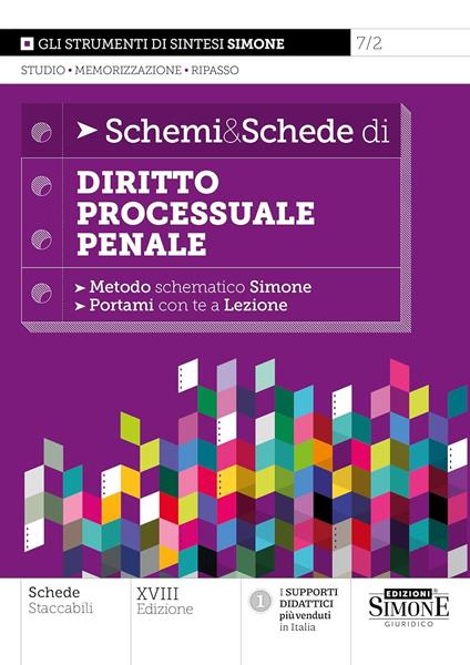 Schemi & schede di diritto processuale penale - Gianluca Nunziata - copertina