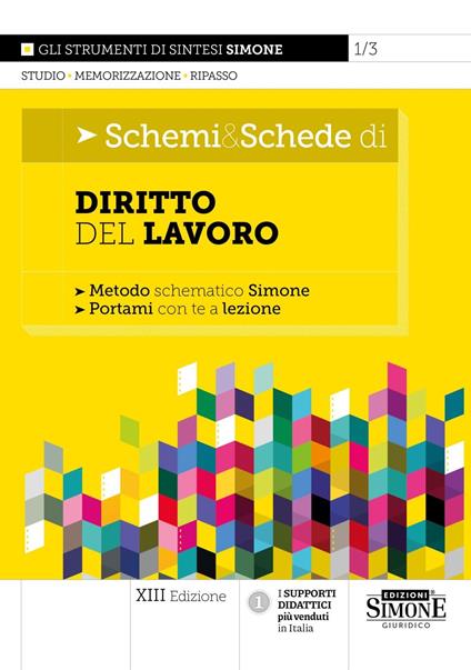 Schemi & schede di diritto del lavoro - copertina