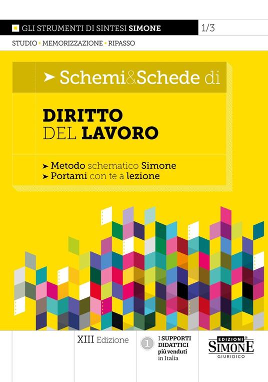 Schemi & schede di diritto del lavoro - copertina