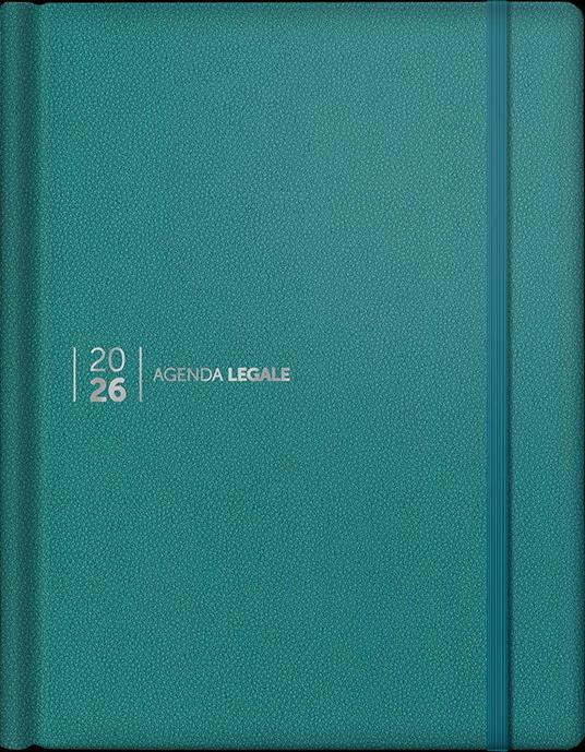 Agenda legale 2026. Ediz. shark verde laguna. Con App Agenda Legale PRO - copertina