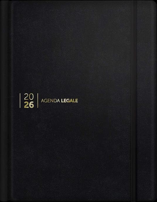 Agenda legale 2026. Ediz. skin black. Con Agenda Legale PRO - copertina
