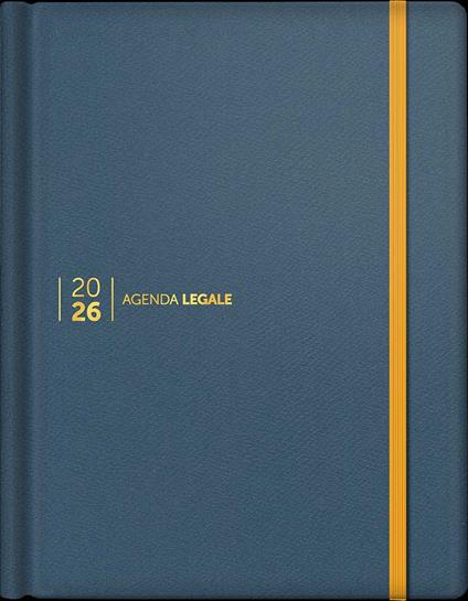 Agenda legale 2026. Ediz. leather lavagna. Con App Agenda Legale Pro - copertina