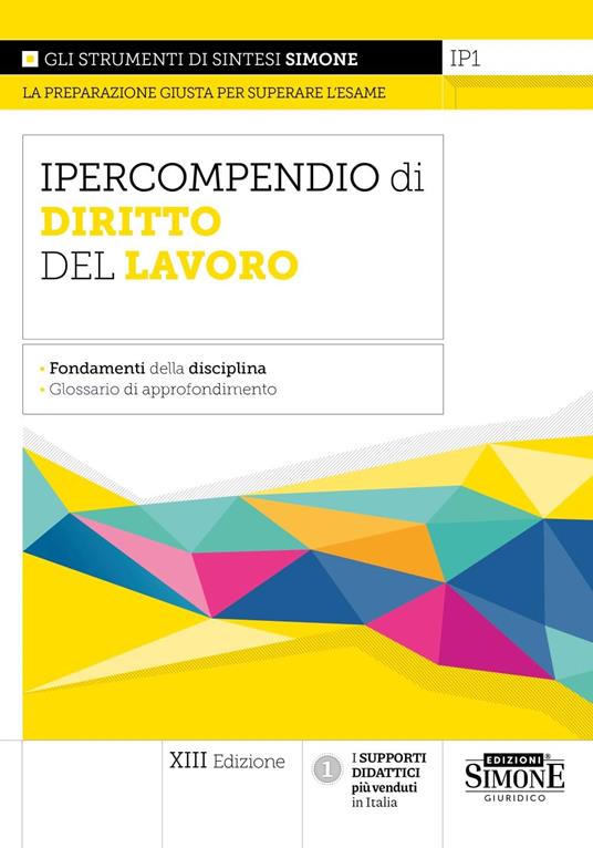 Ipercompendio diritto del lavoro. Nuova ediz. - copertina