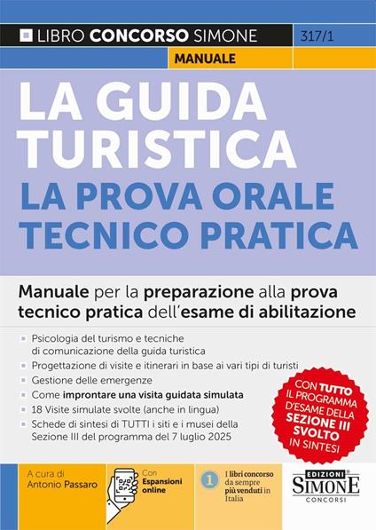 La guida turistica. La prova orale tecnico-pratica. Con espansioni online - copertina
