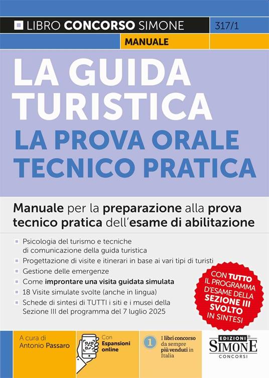 La guida turistica. La prova orale tecnico-pratica. Con espansioni online - copertina