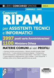 Concorsi RIPAM per assistenti tecnici e informatici, 3997 varie amm...
