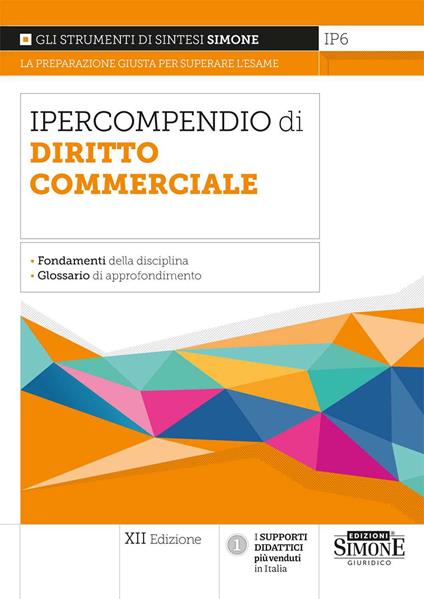 Ipercompendio di diritto commerciale - copertina