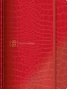 Agenda Legale 2027. Law & Trend Croco Red. Con App Agenda Legale Pro-image