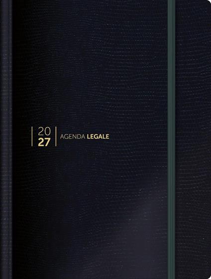 Agenda legale 2027. Classica Lizard blu. Con app Agenda Legale Pro - copertina