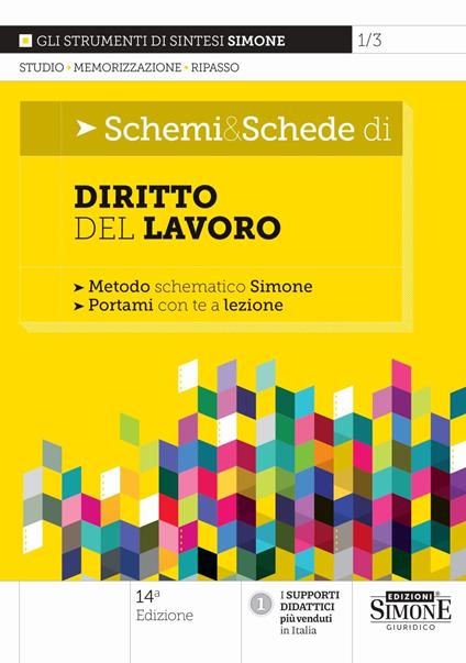Schemi & schede di diritto del lavoro - copertina