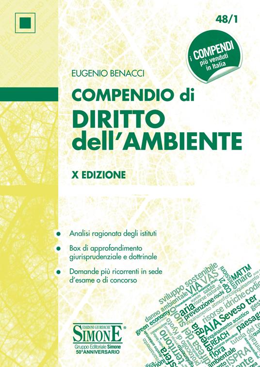Compendio di diritto dell'ambiente - Eugenio Benacci - ebook