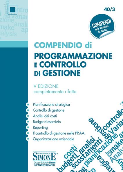 Compendio di programmazione e controllo di gestione - Redazioni Edizioni Simone - ebook